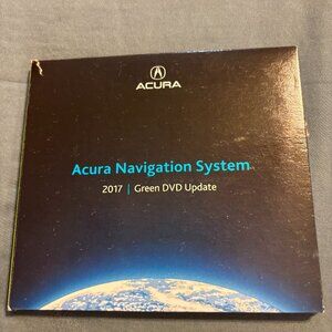Acura Navigation System 2017 Green DVD Update